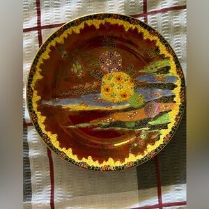 CROWN DEVON Decorative Plate